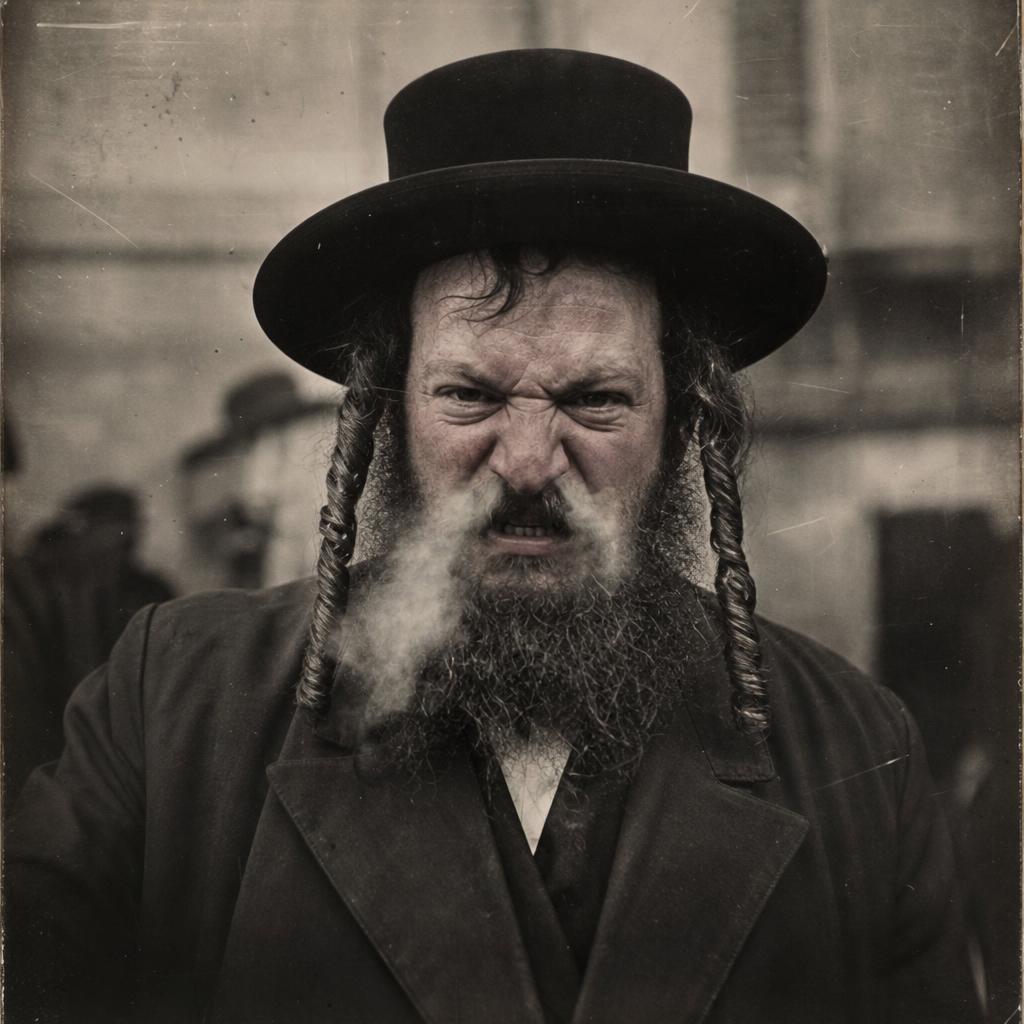 Reb Mendel, 1912 losing it — Someone mixed the meat and dairy spoons
